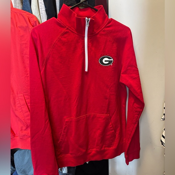UGA Bulldog Swester Pullover with Rhinestones - size L (I’m a small and it fits) - Picture 6 of 6